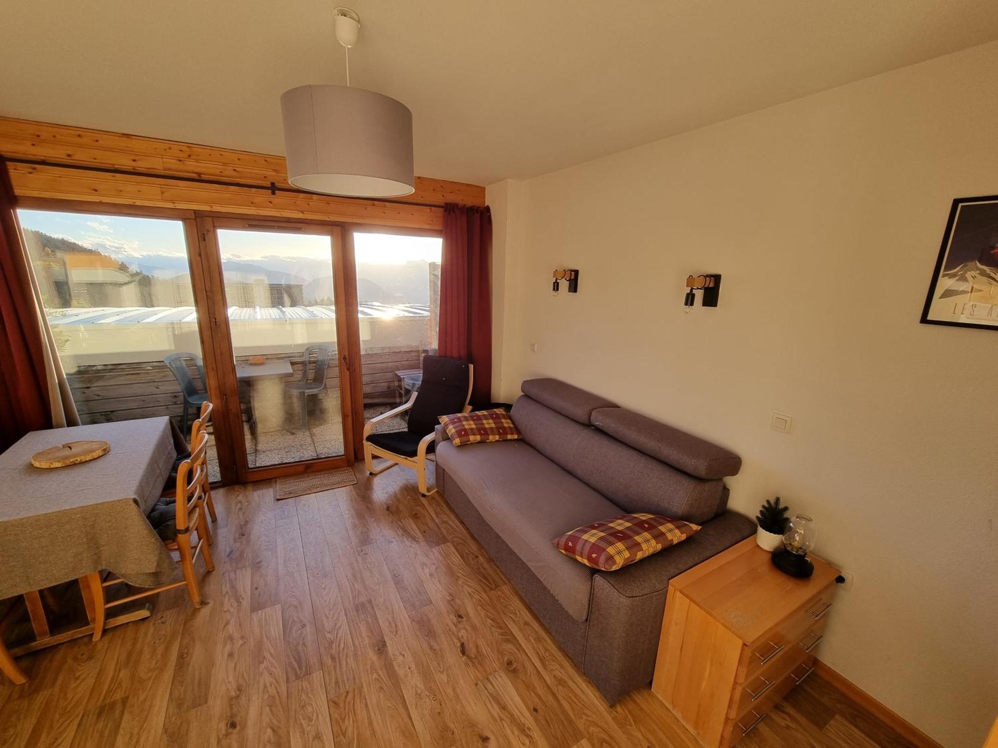 Appartement 4 Personnes 32M2 Au Pied Des Pistes- Wifi- Balcon Sud- Chamrousse 1650 Exteriör bild